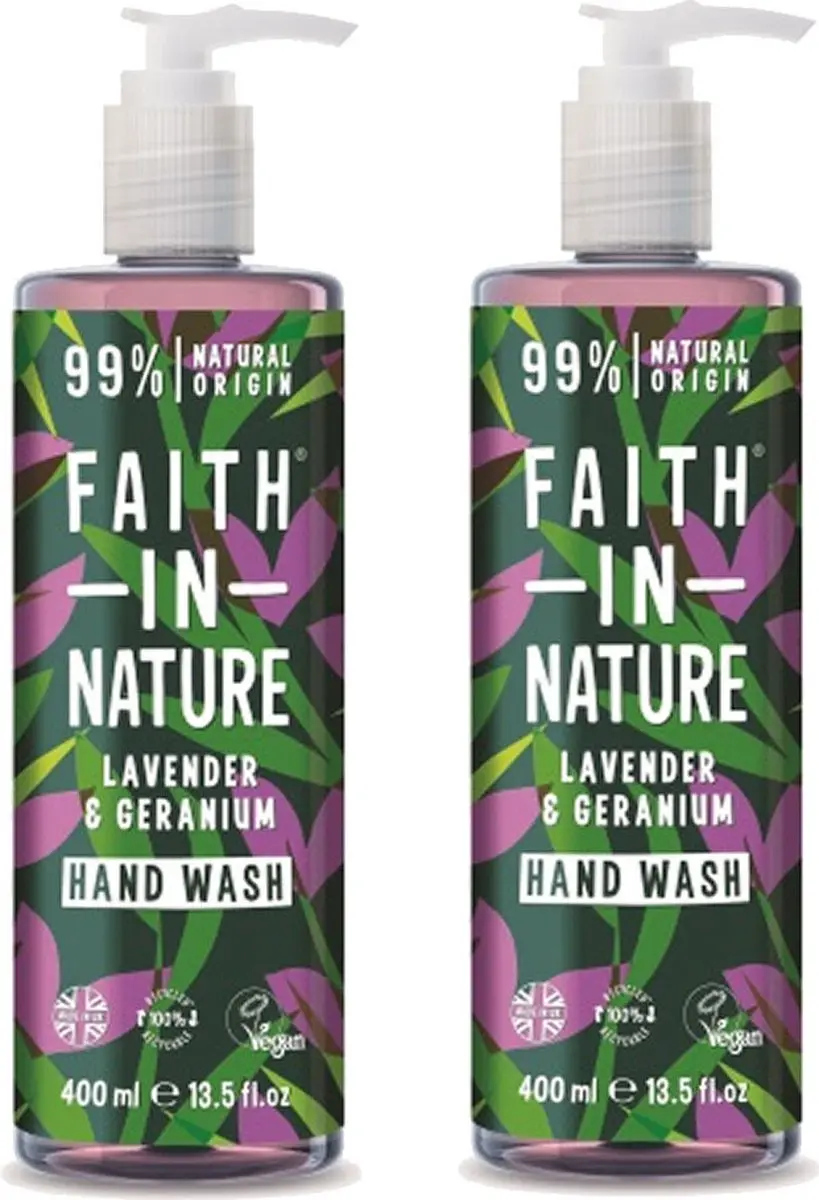 Faith In Nature Hand Wash Lavender & Geranium