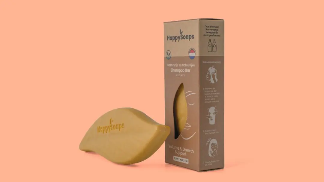 HappySoaps Shampoo Bar Growth & Volume - 3x70g
