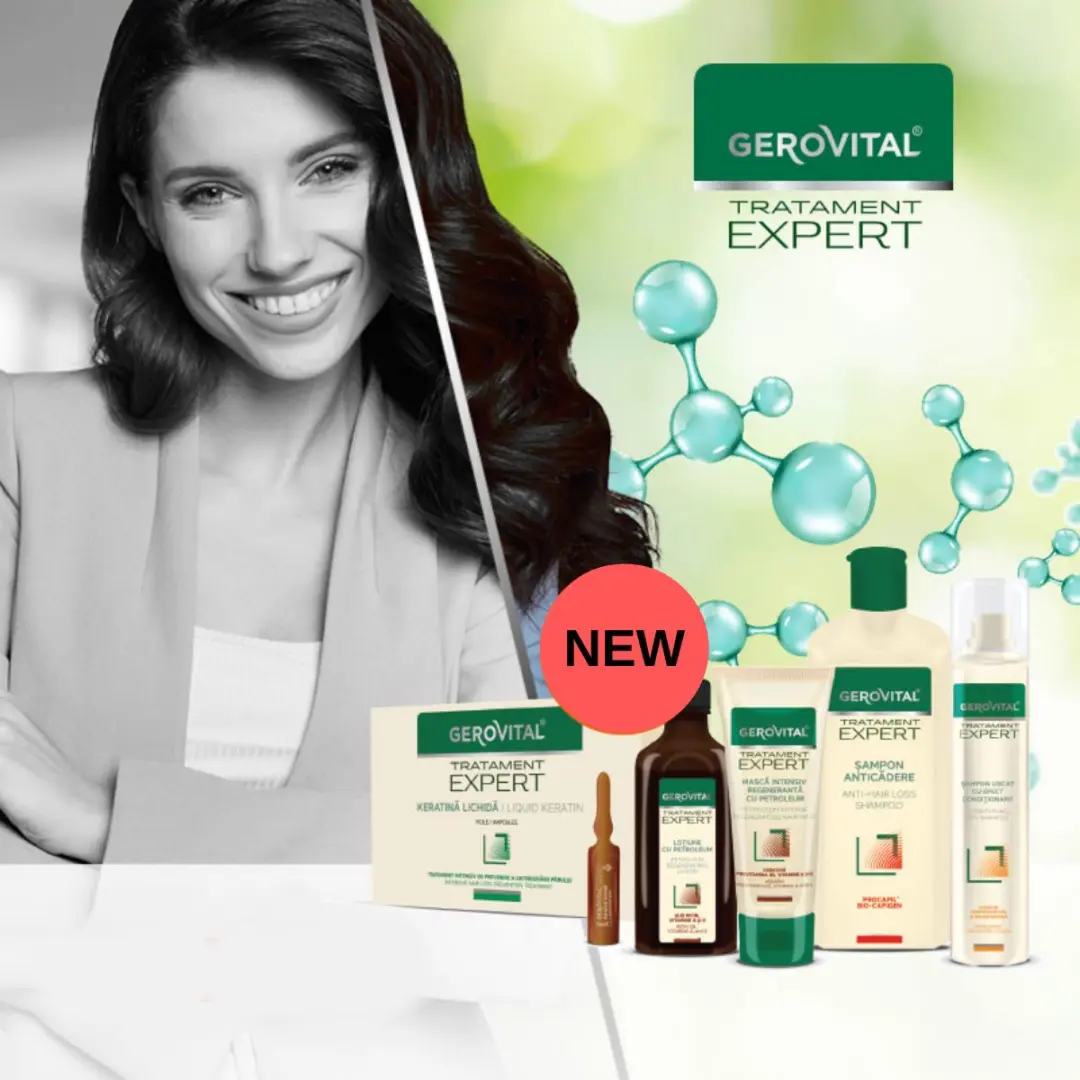 Gerovital Shampoo Volume Provitamine B5 Tarweproteïnen 250ml