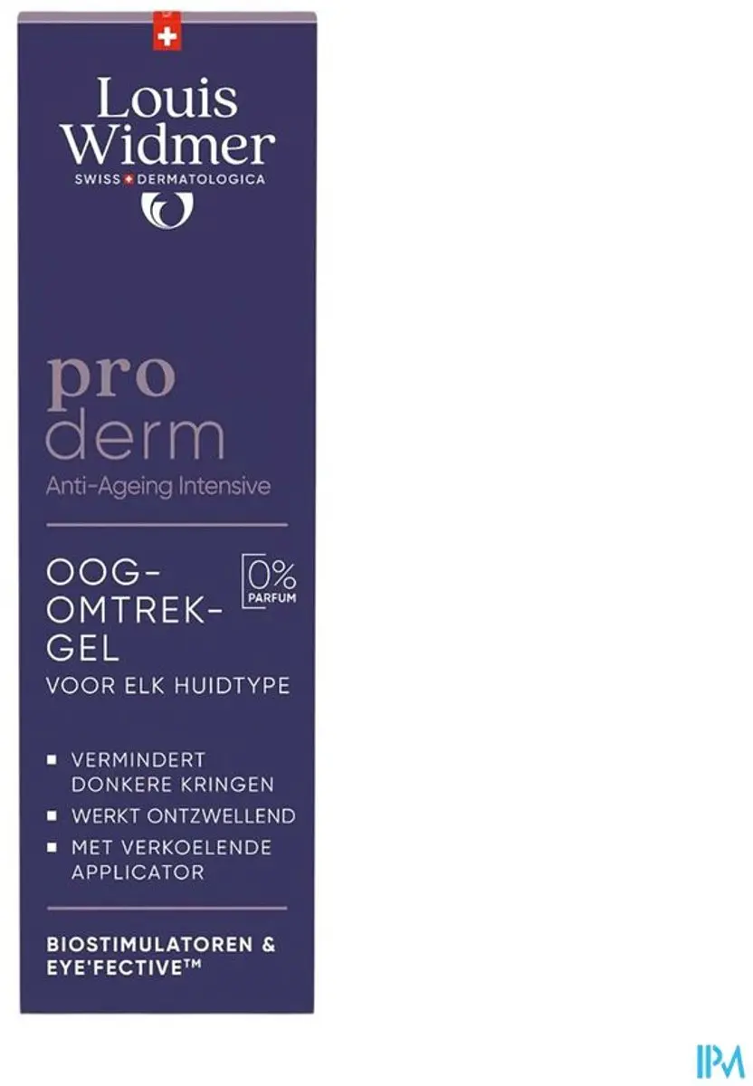 Louis Widmer Proderm Parfumvrije Oogcrème 15ml