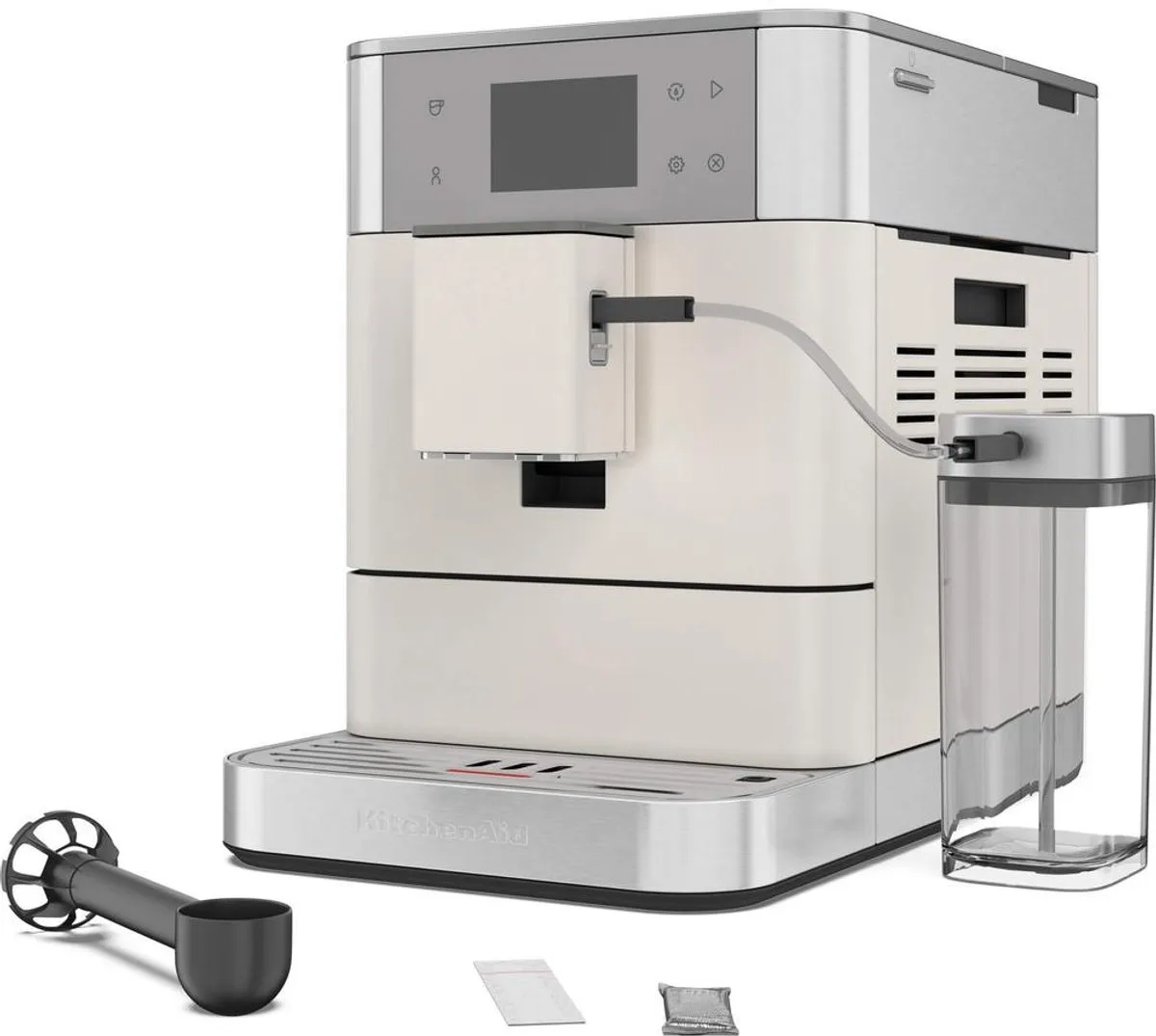 KitchenAid KF7 Espressomachine 20 Programma's - Porcelain White