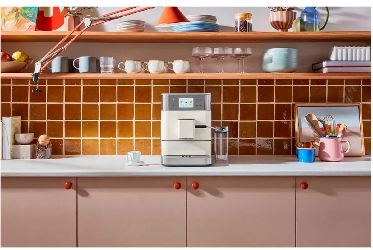 KitchenAid KF7 Espressomachine 20 Programma's - Porcelain White