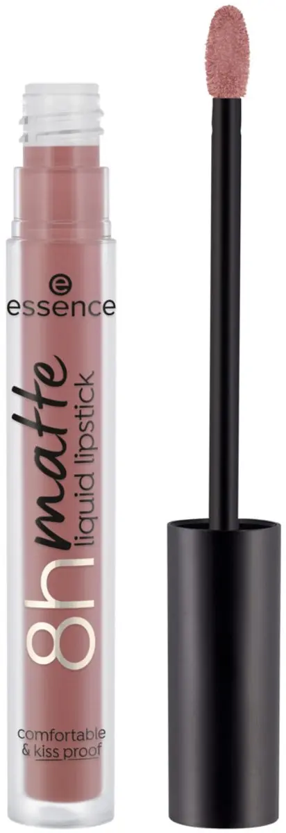 Essence 8h Matte Liquid Lipstick 02 Silky Hazelnut