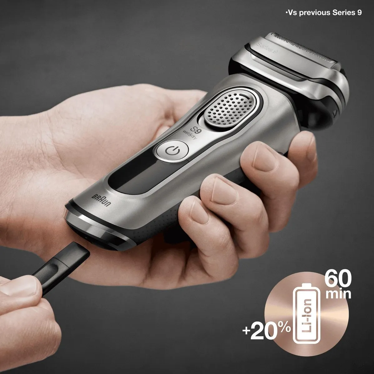 Braun Series 9 9385cc Elektrisch Scheerapparaat - Grafiet - afbeelding 6 van 6
