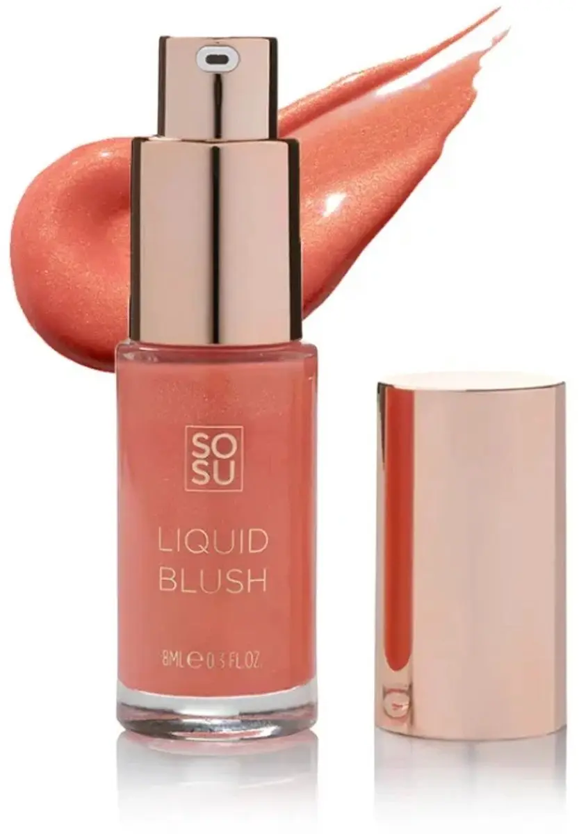 Sosu Liquid Blush Peach Glow 8ml - Vegan