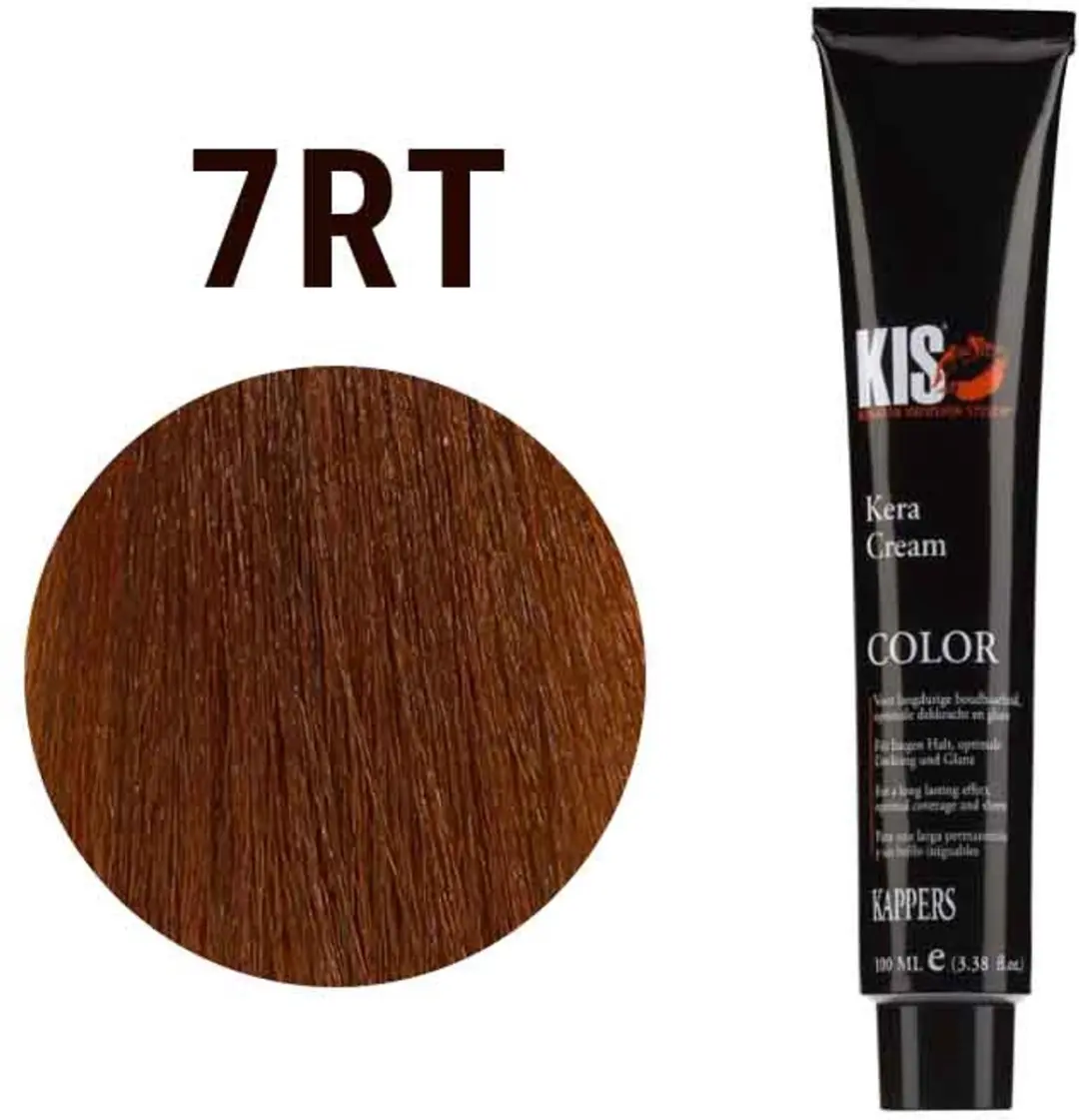 KIS KeraCream Color 7RT - 150ml Bruin Permanent