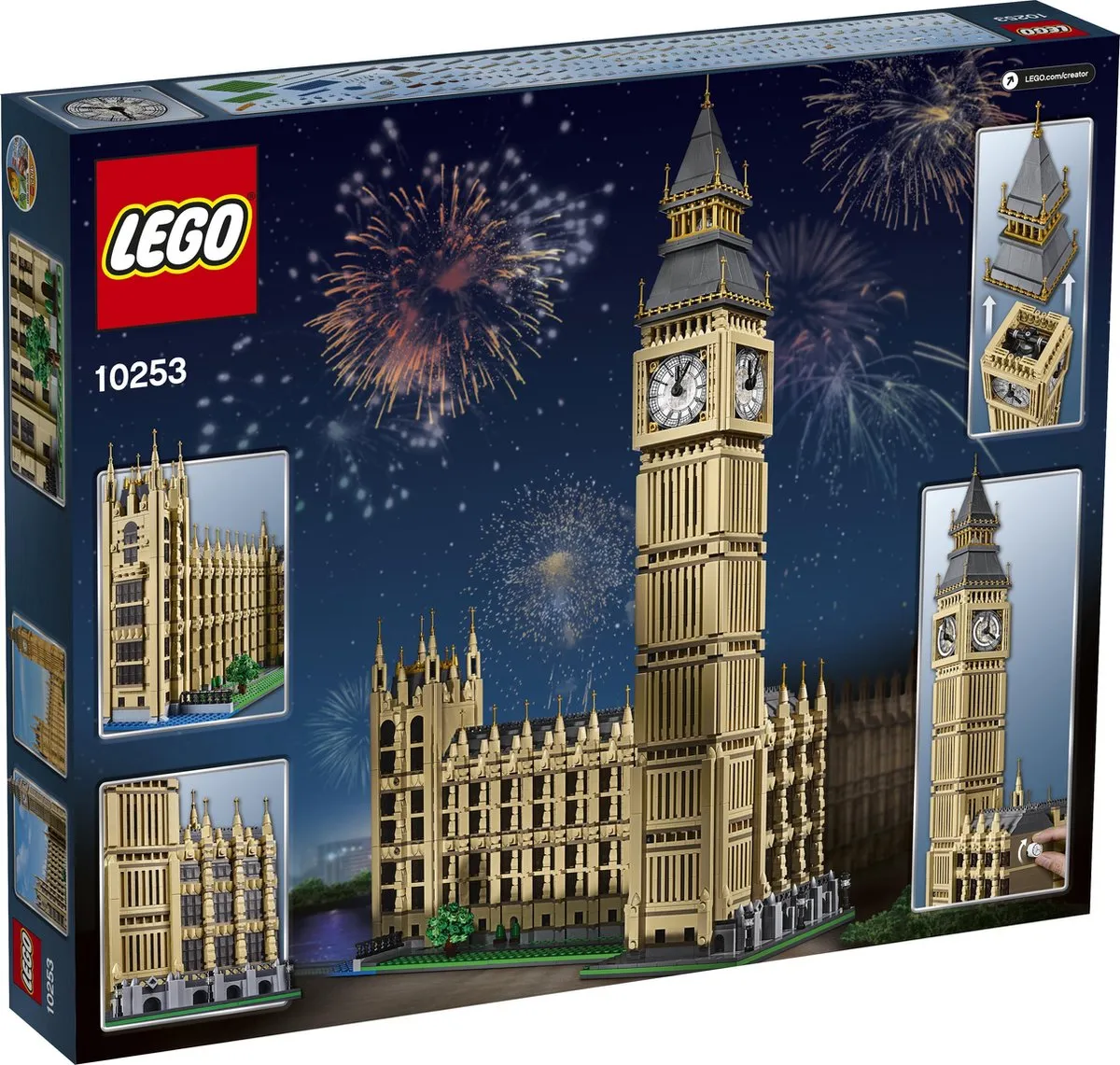 LEGO Creator Expert Big Ben 10253 - 4163 Stenen