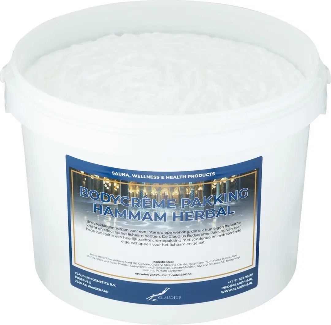 Splashbox Cosmetics Hammam Herbal Bodycrème 1L