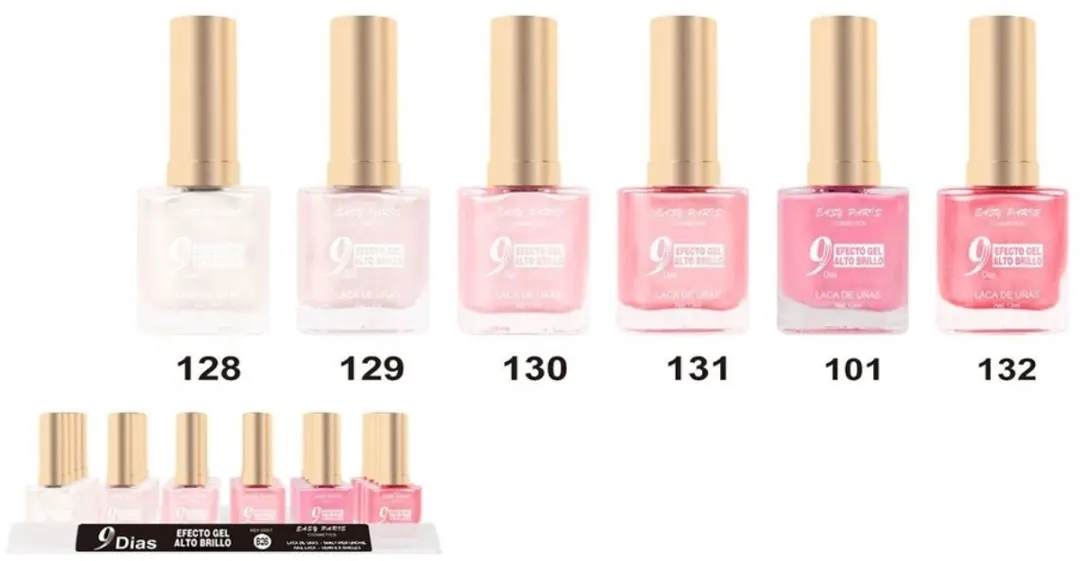 Easy Paris Nagellak Parelmoer Wit 13ml - Kleurcode 128