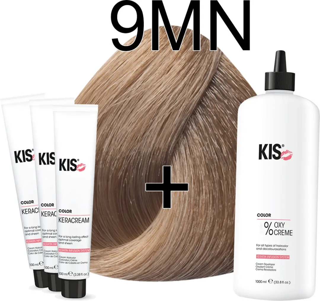 KIS KeraCream Color Haarverf Set 100ml