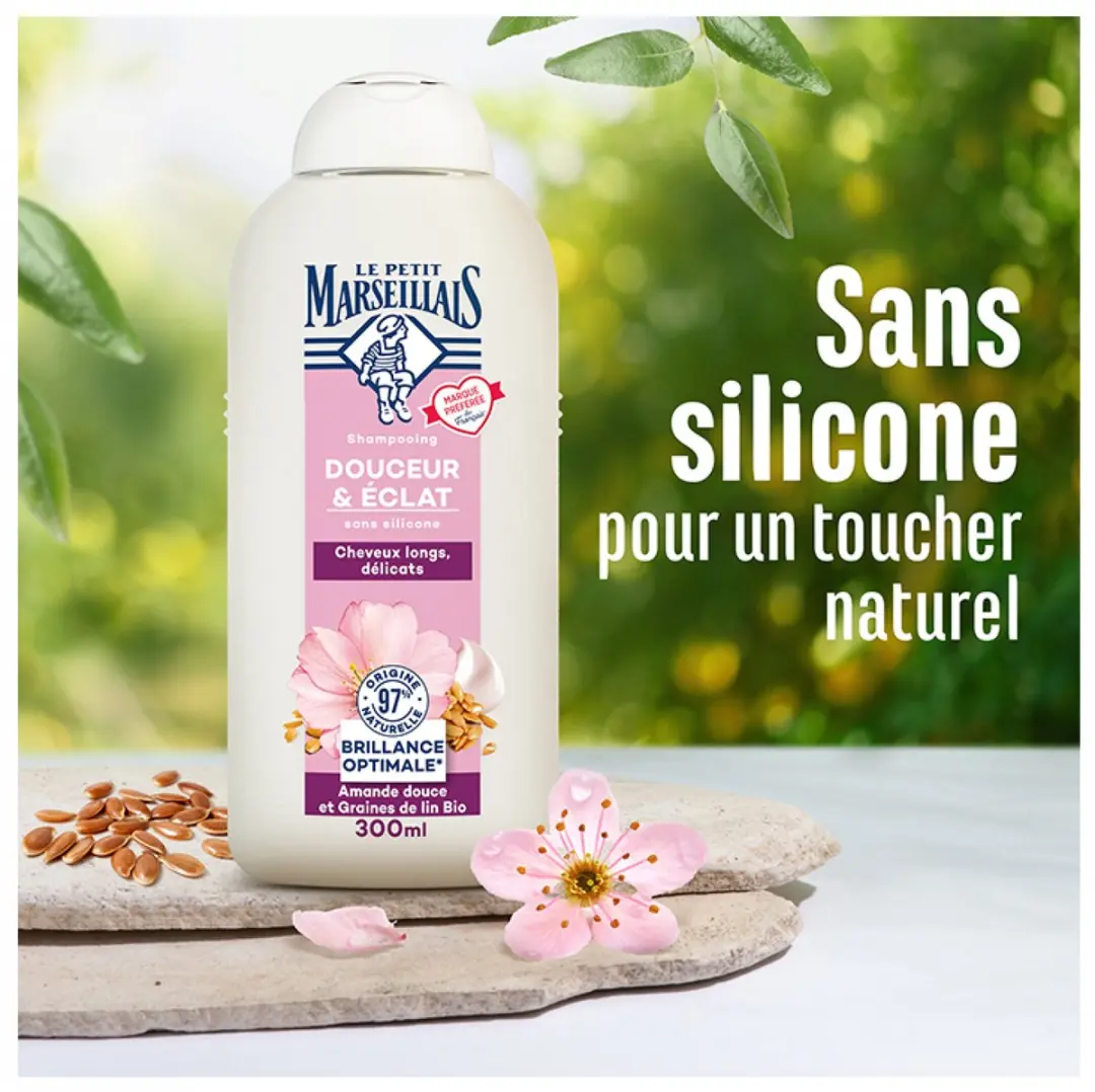 Le Petit Marseillais Zoete Amandel Lijnzaad Shampoo 300ml