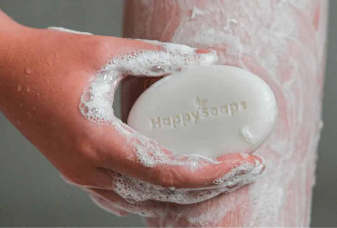 HappySoaps Happy Shaving Bar Lavendel 80g