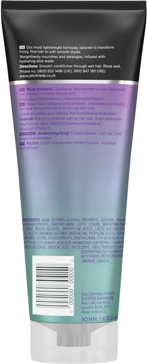 John Frieda Frizz-Ease Weightless Wonder Conditioner 250ml