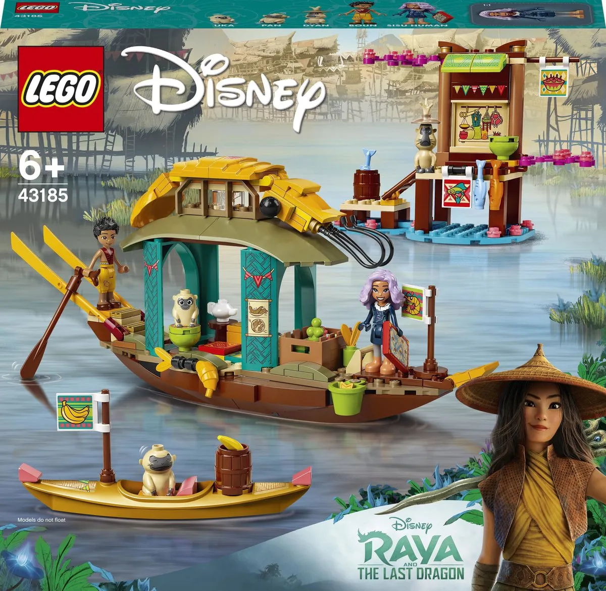 LEGO Disney Raya Boun's Boot 43185