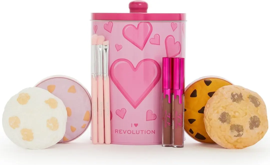 Makeup Revolution I Heart Revolution Cookie Tin Gift Set