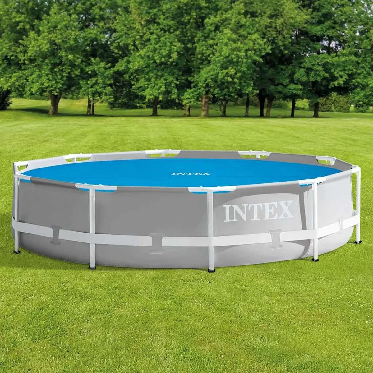 Intex Solar Zwembad Afdekzeil Ø305cm - Blauw