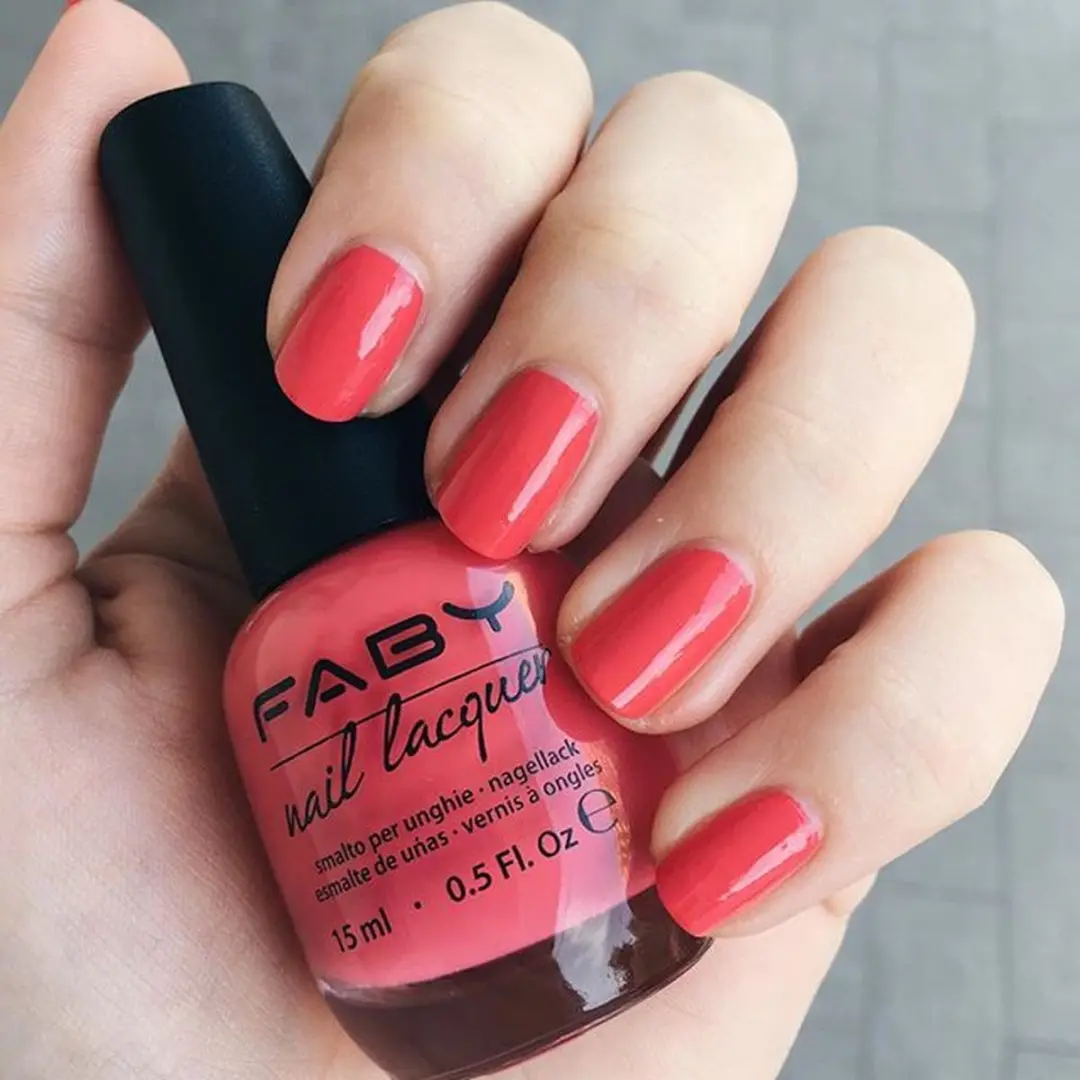 FABY Vegan Nagellak Roze - 15ml