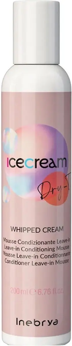 Inebrya Ice Cream Dry-t Whipped Cream 200ml