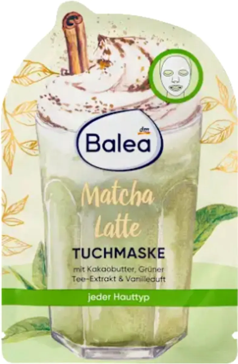 Balea Gezichtsmasker Matcha Latte