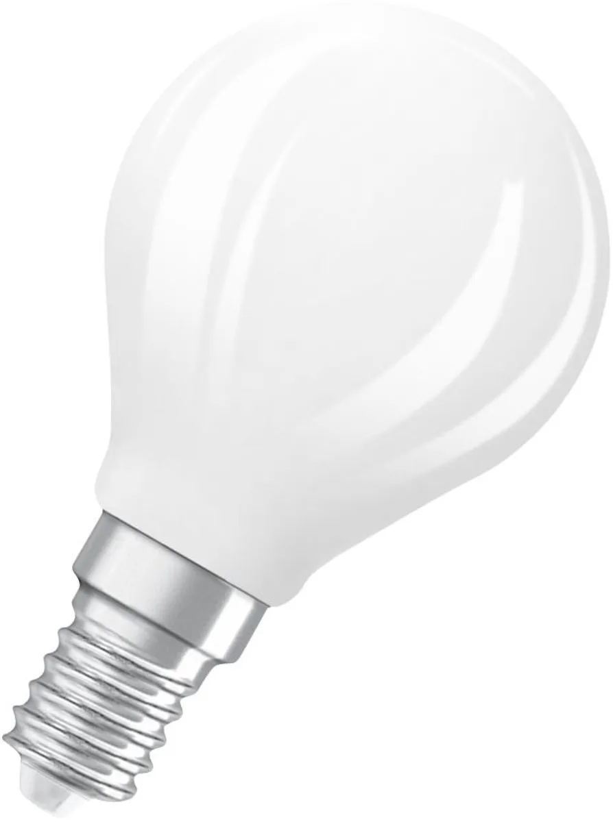 LEDVANCE LED Filament Kogellamp E14 1.8W 250lm - Mat - 2700K