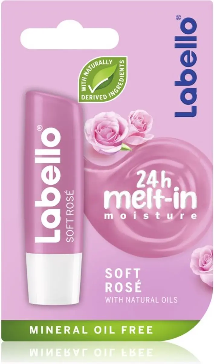 Labello Soft Rosé Lippenbalsem 5.5ml