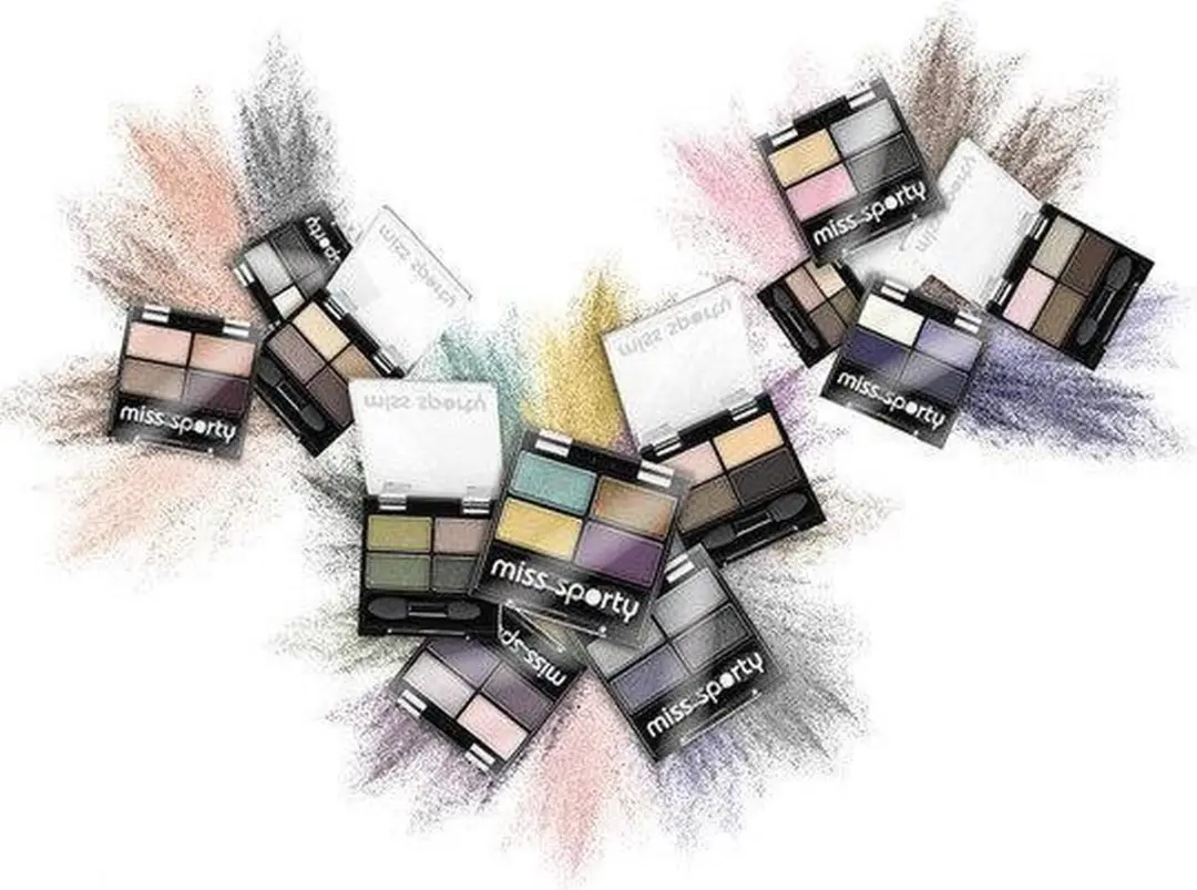 Miss Sporty Studio Color Quattro Oogschaduw Palette 402 Smoky Green - 4 Kleuren