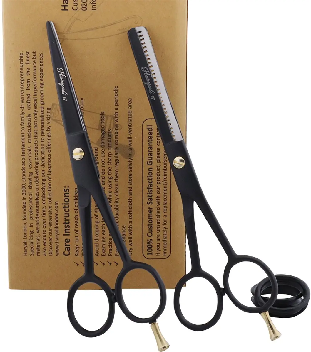 Haryali London Kappersschaarset 6 inch - Rechtshandig - 3 Stuks