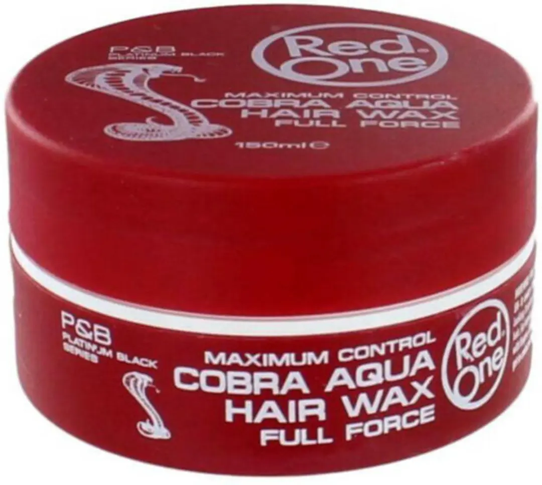 Red One Cobra Aqua Haarwax 150ml - 18 Stuks