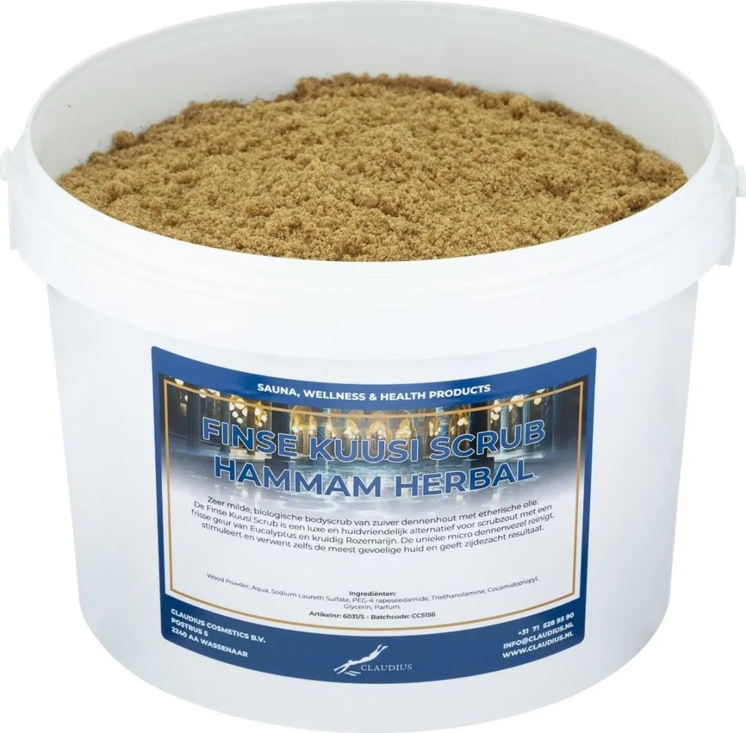 Splashbox Cosmetics Kuusi Scrub Hammam Herbal 1L