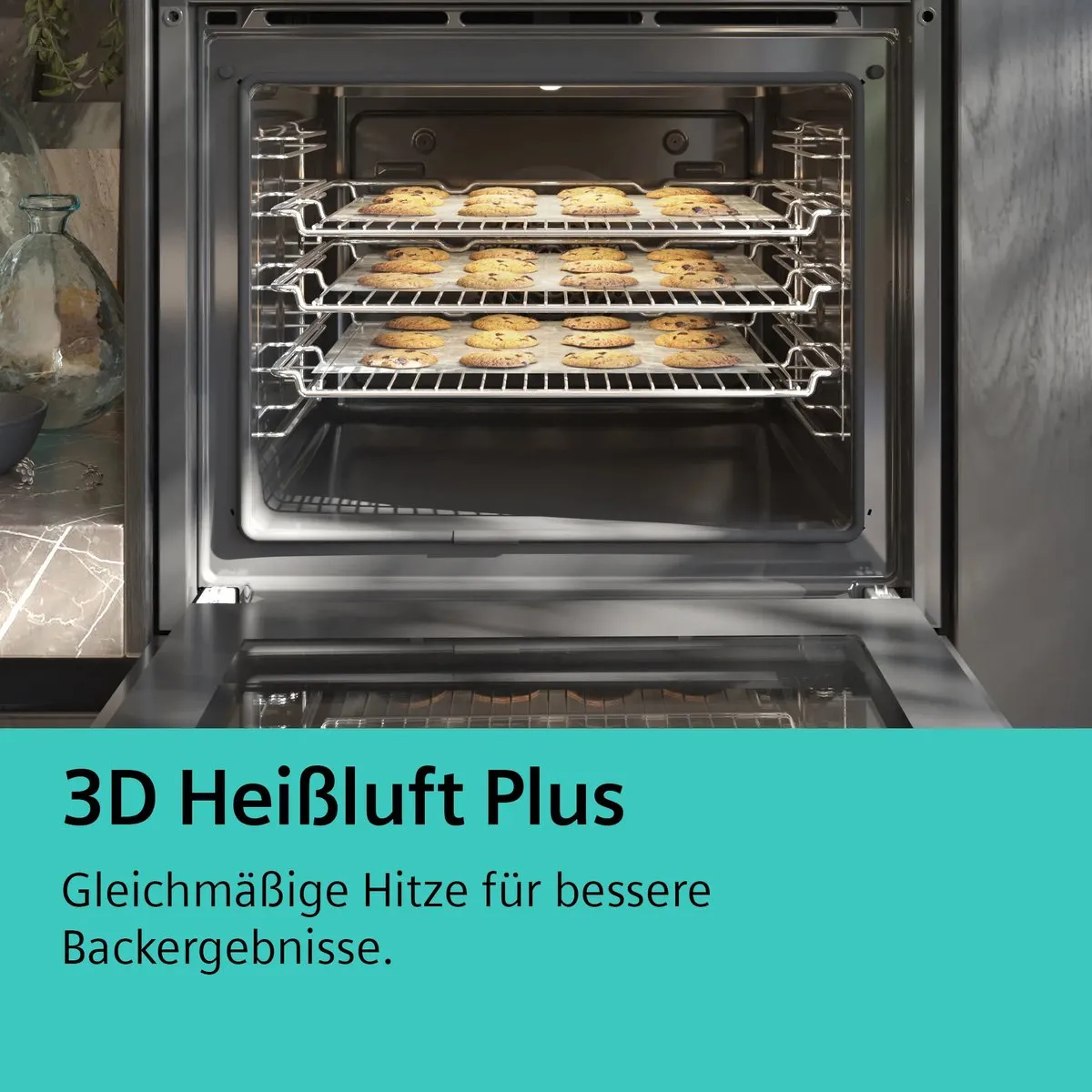 Siemens HB774G1B1 Oven 71L - 3600W - Zwart