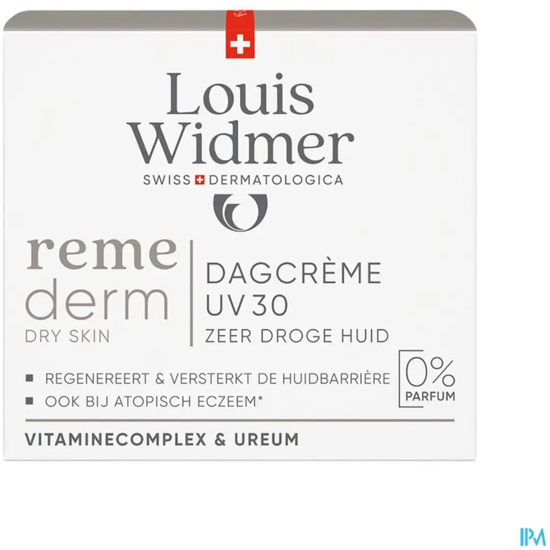 Louis Widmer Dagcrème SPF30 50ml - Zeer Droge Huid