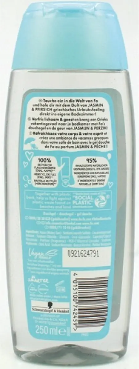 Fa Douchegel Mediterranean Jewels Santorini 250ml