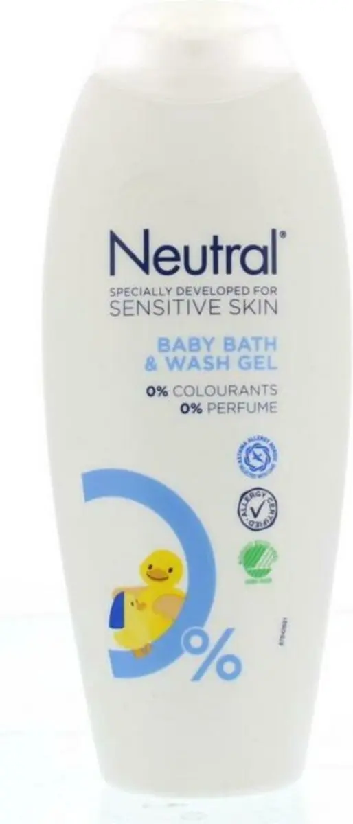 Neutral Parfumvrij Babywasgel 250ml