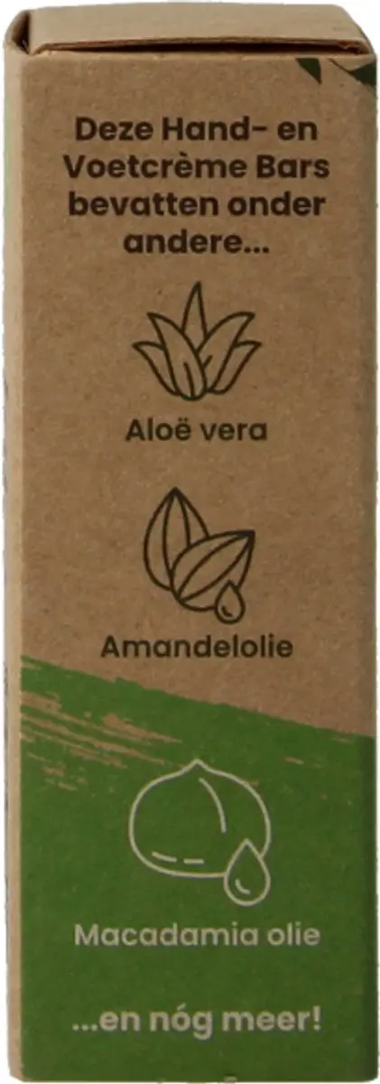 HappySoaps Aloë Vera Hand- en Voetcrème Bar 40g - afbeelding 6 van 6