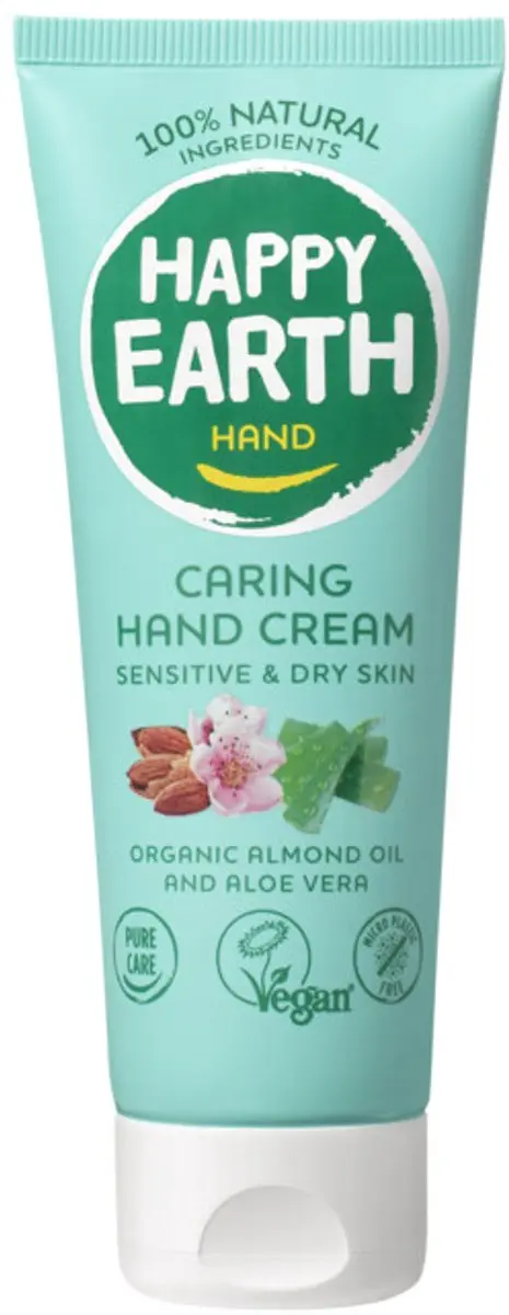 Happy Earth Handcrème Sensitive & Dry Skin 75ml