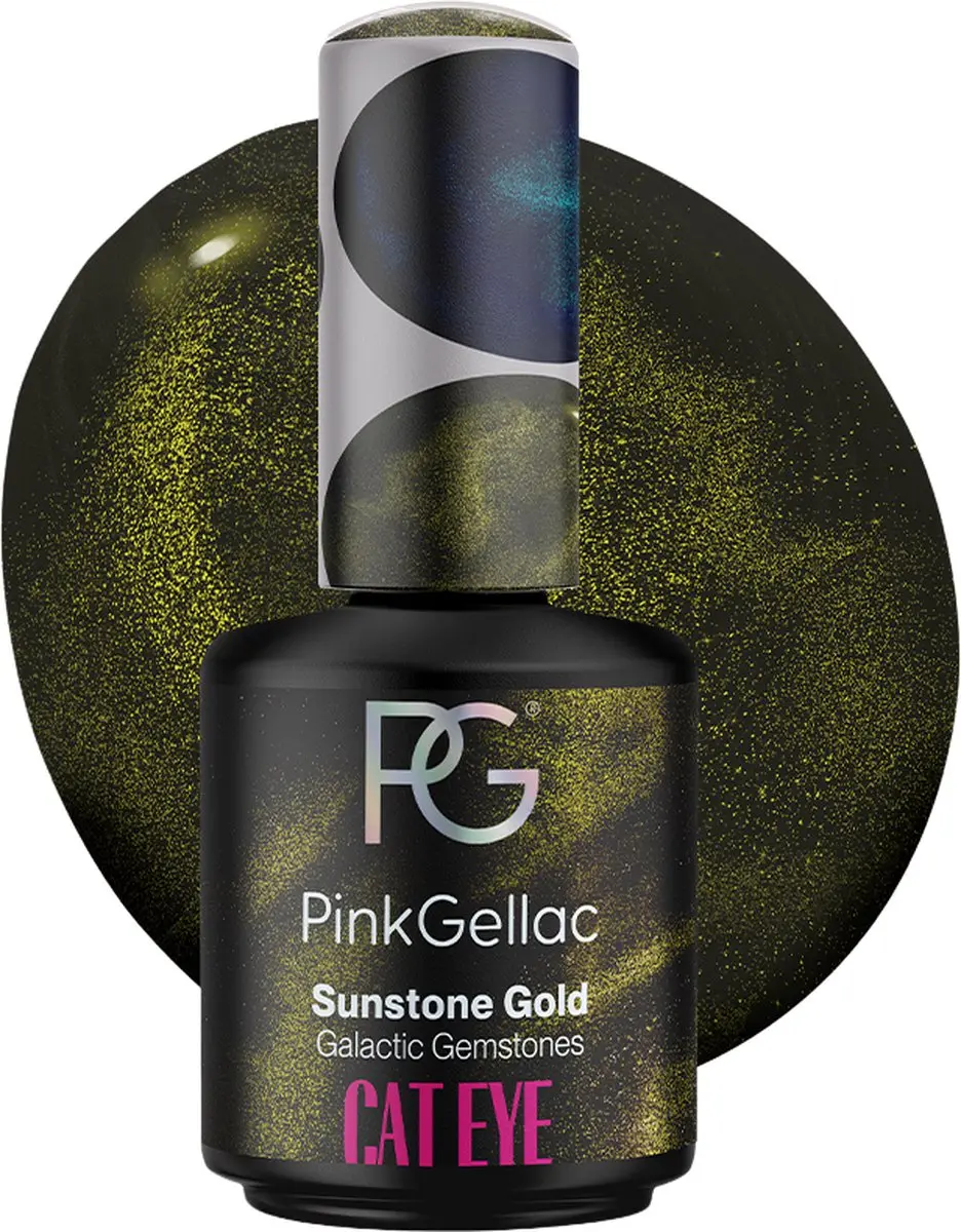 Pink Gellac Cat Eye Gellak Sunstone Gold 15ml