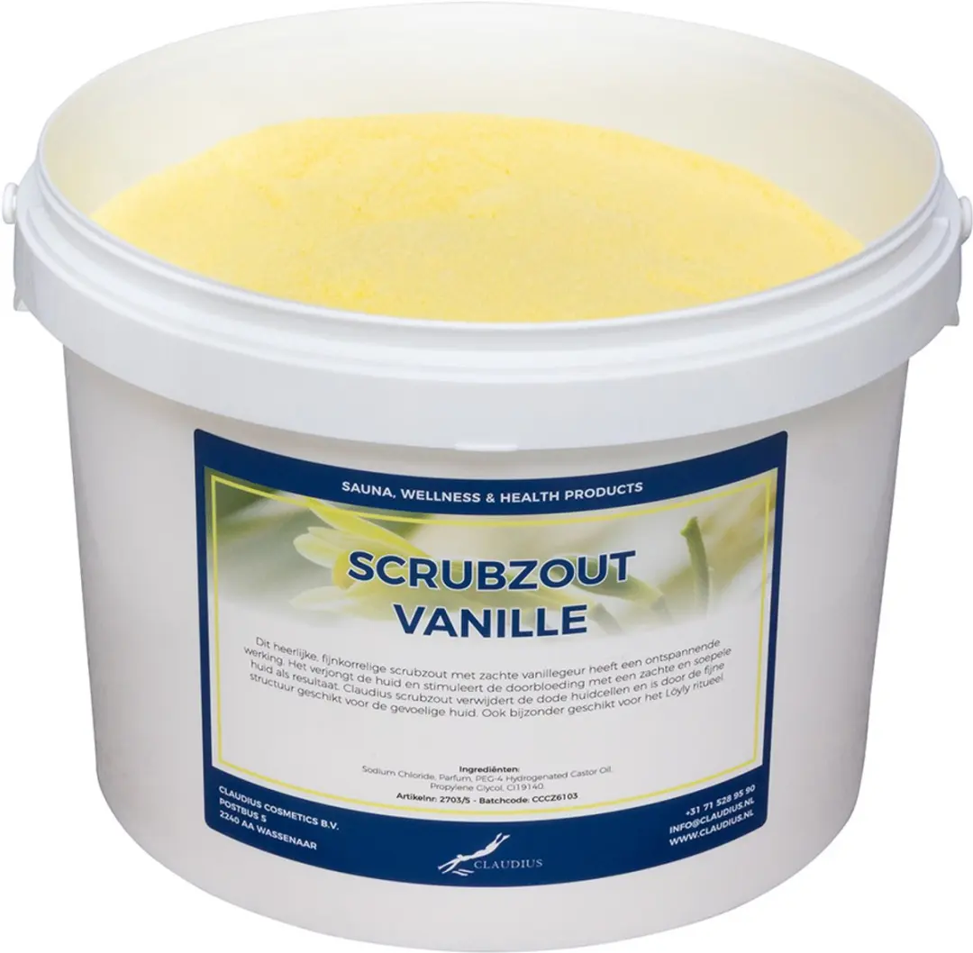Splashbox Cosmetics Scrubzout Vanille