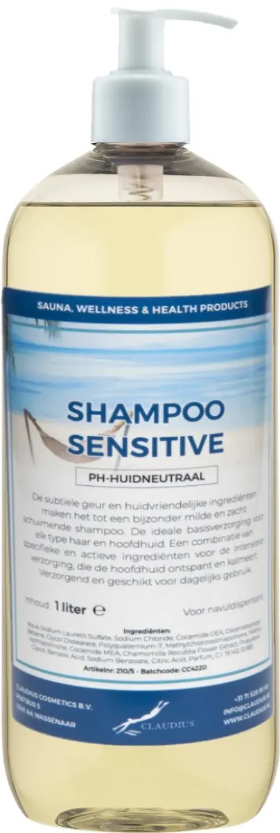 Splashbox Cosmetics Sensitive Care Shampoo 1L