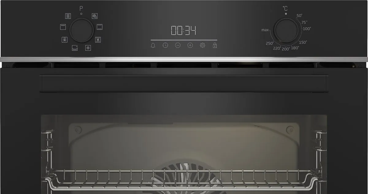 Beko b300 BBIR13300XC Oven 72L - Zwart/Roestvrijstaal - afbeelding 6 van 6