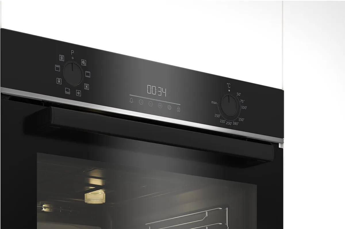 Beko b300 BBIR13300XC Oven 72L - Zwart/Roestvrijstaal