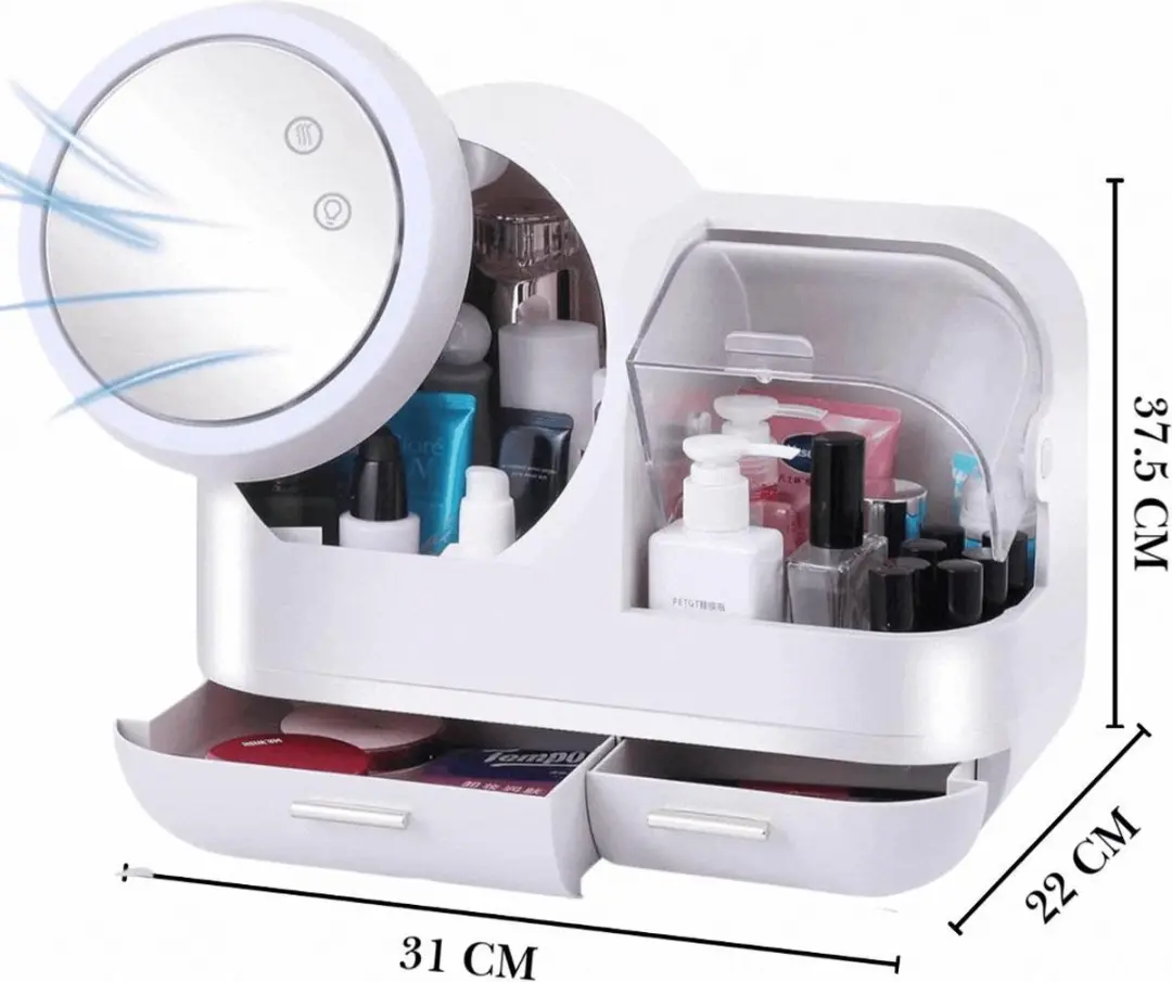 Guardian Beauty Make-up Organisator 2023 - Wit - 2 Lades