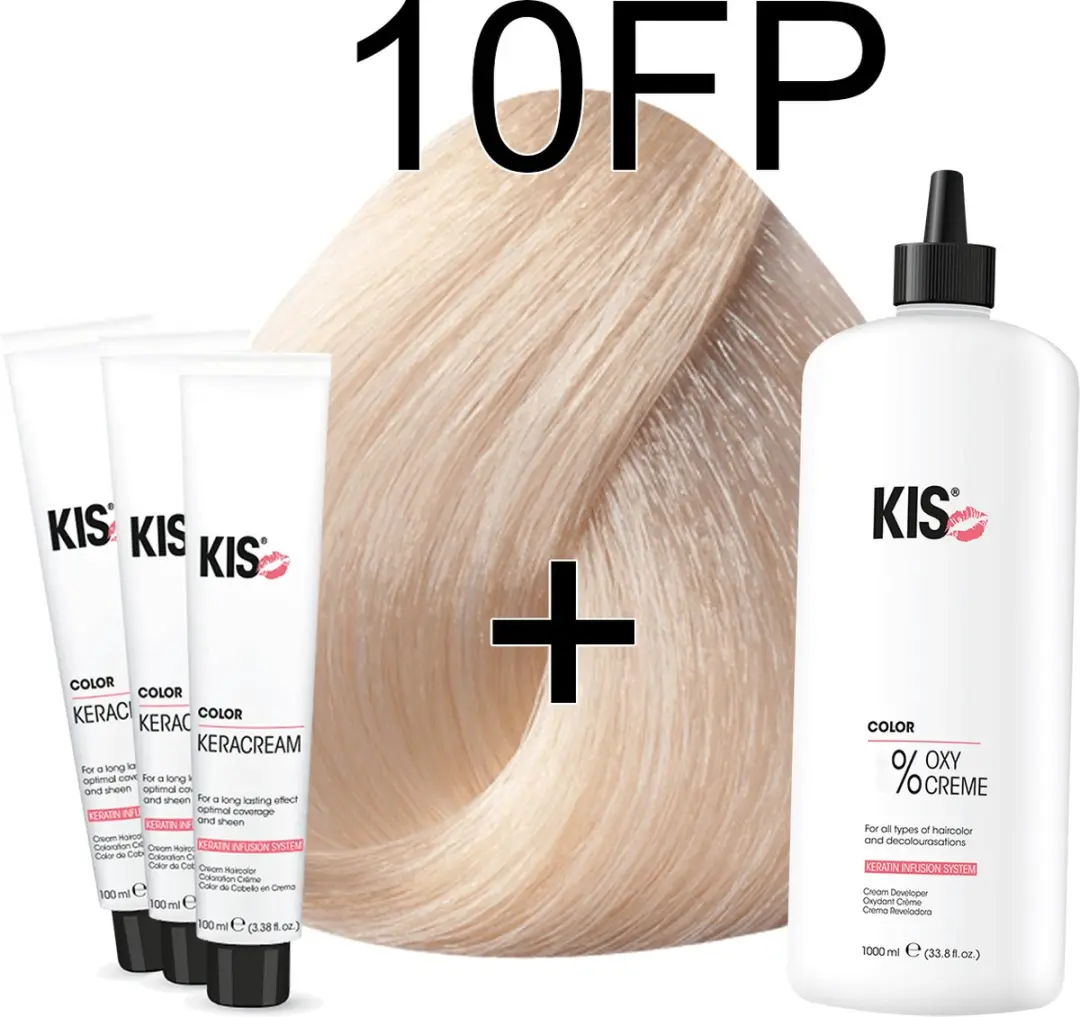 KIS KeraCream Color Parelblond Haarverfset 100ml