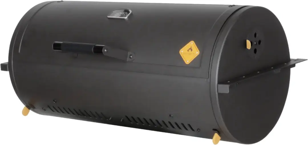 Boretti Barilo Top Inbouw Barbecue - 16 Hamburgers - Geel/Zwart