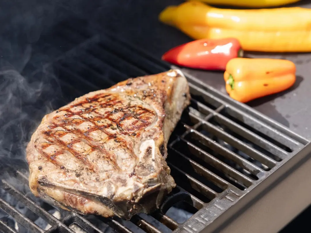 Boretti Barilo Top Inbouw Barbecue - 16 Hamburgers - Geel/Zwart