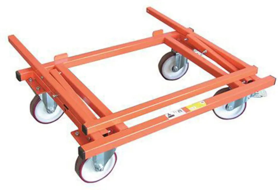 Little Jumbo Inklapbare Platenkar 4 Wielen - 900 kg