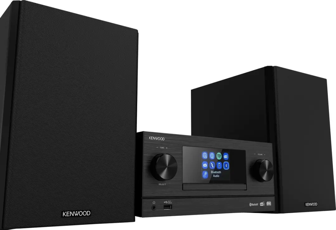 Kenwood M-9000S Smart Micro HiFi Systeem - Zwart