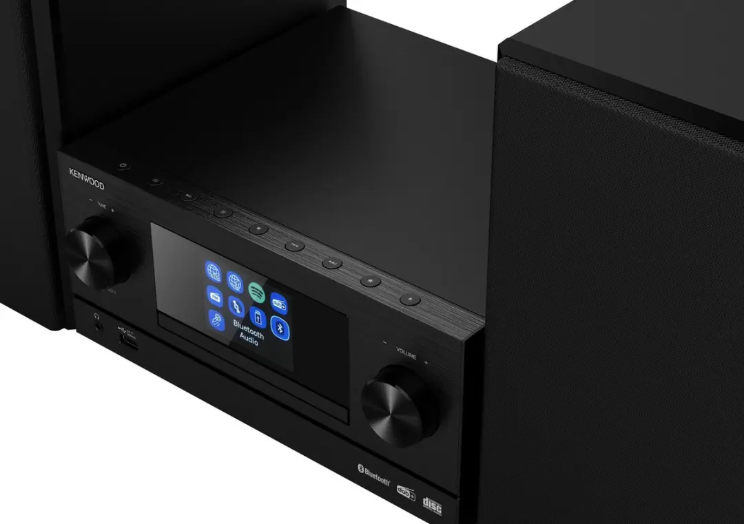 Kenwood M-9000S Smart Micro HiFi Systeem - Zwart