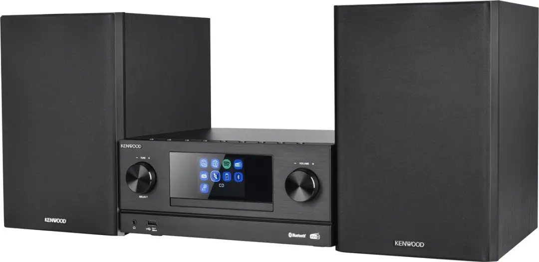 Kenwood M-9000S Smart Micro HiFi Systeem - Zwart