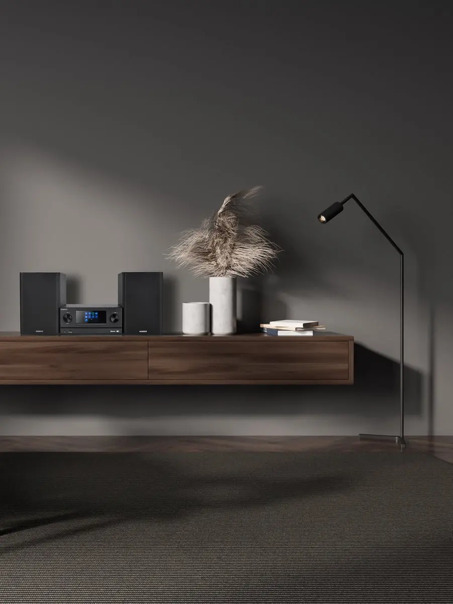 Kenwood M-9000S Smart Micro HiFi Systeem - Zwart - afbeelding 6 van 6