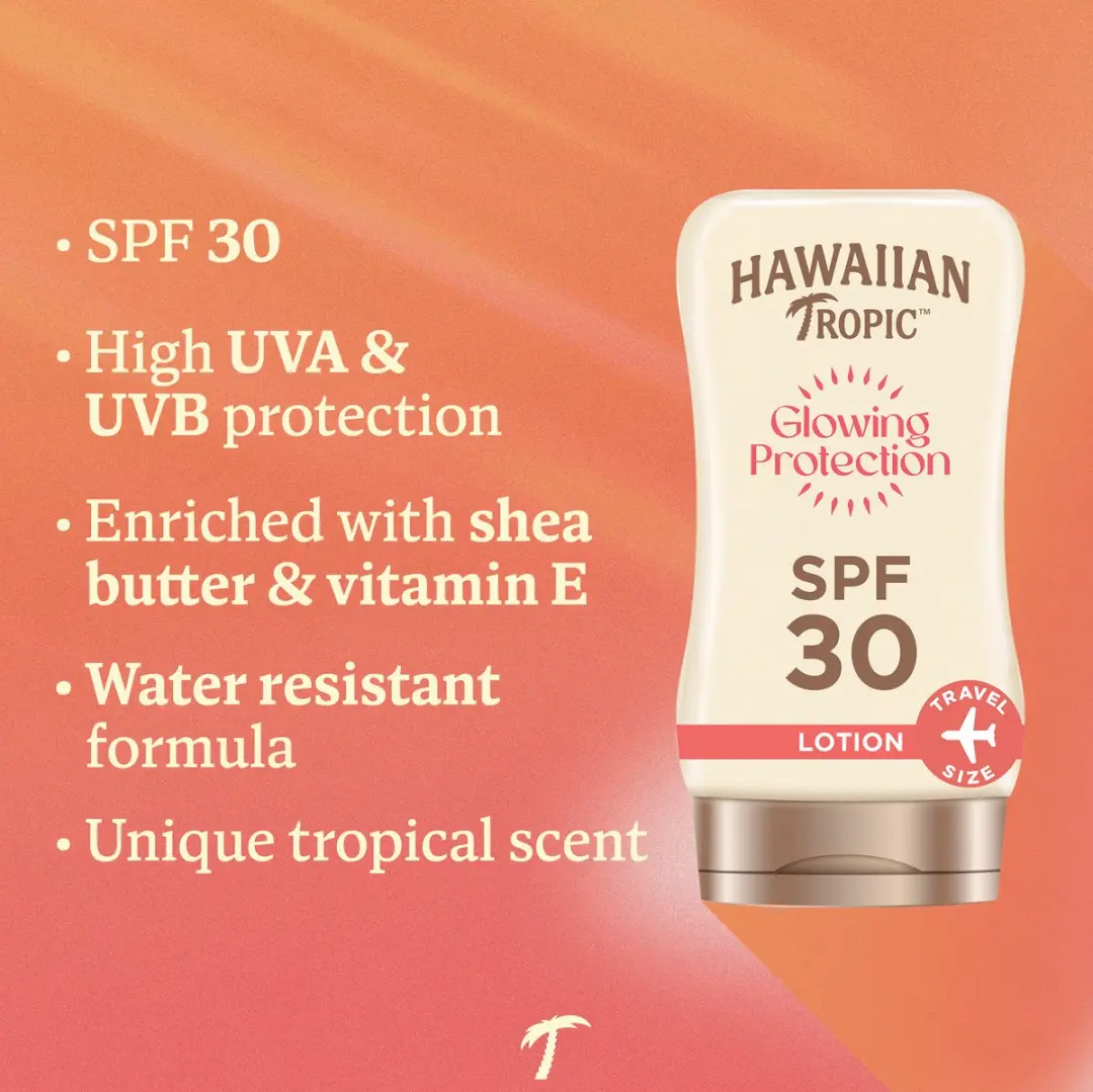 Hawaiian Tropic Glowing Protection Lotion SPF 30 100ml